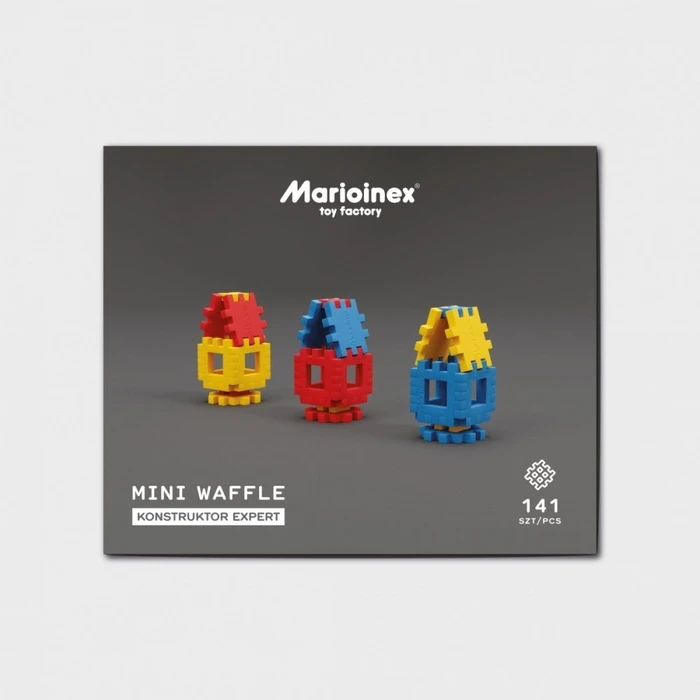Τουβλάκια Blocks Mini Waffle Marioinex Constructor 141 Elements