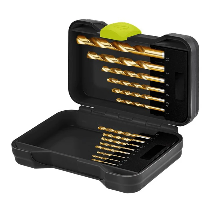 GOOBAY σετ τρυπάνια για μέταλλο HSS 1.5-10mm κυλινδρικό 15τμχ