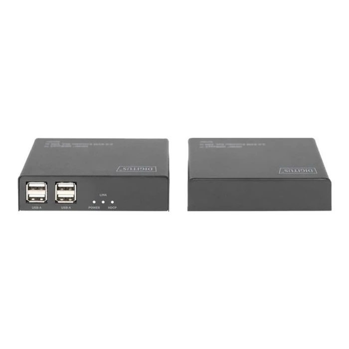 KVM Extender Digitus DS-55505 - Set - KVM-/Audio-/USB-Extender - HDBaseT 2.0