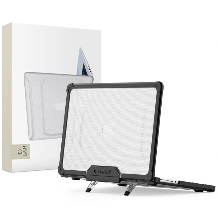 Tech-Protect Smartshell Pro Apple MacBook Pro 14 (M1/M2/M3/M4/M5) Black/clear