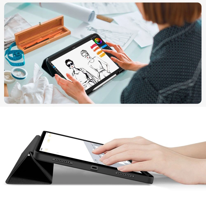 Tech-Protect Smartcase Pen Apple iPad Pro 11” 2024/2025 Black