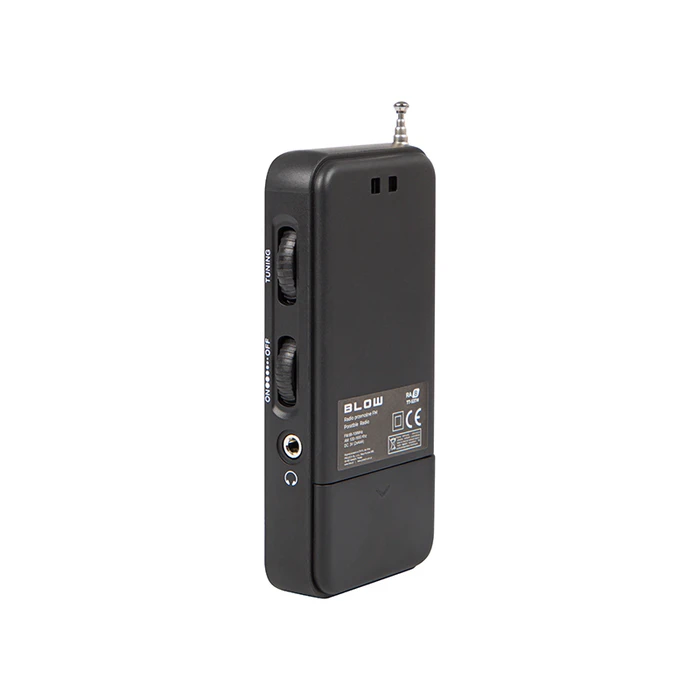 Portable Analog AM/FM Radio with Headphones BLOW RA8