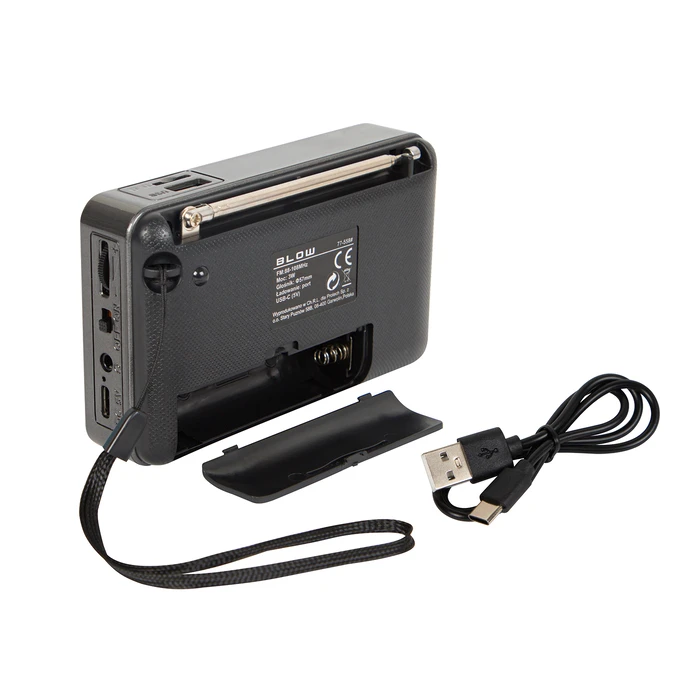 Portable analog AM/FM Bluetooth radio BLOW RA18 mini
