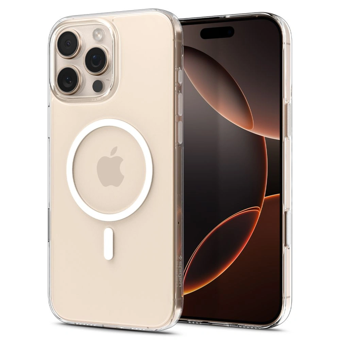 Spigen Thin Fit Mag MagSafe Apple iPhone 16 Pro Max Clear/white
