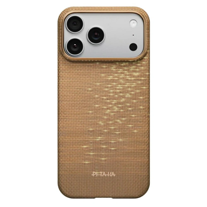 PITAKA Ultra-Slim MagSafe Apple iPhone 17 Pro golden glint