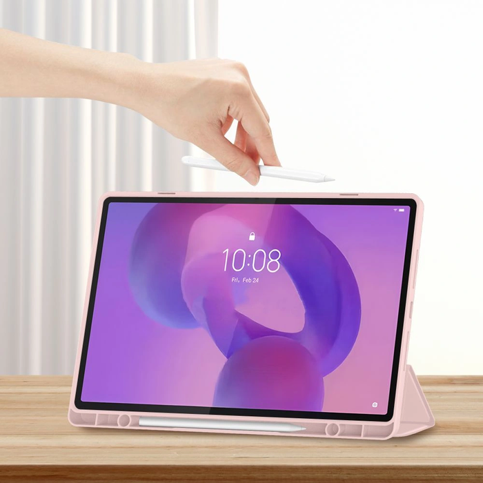 Tech-Protect SmartCase Pen Lenovo Idea Tab Plus 12.1 TB-361 Pink