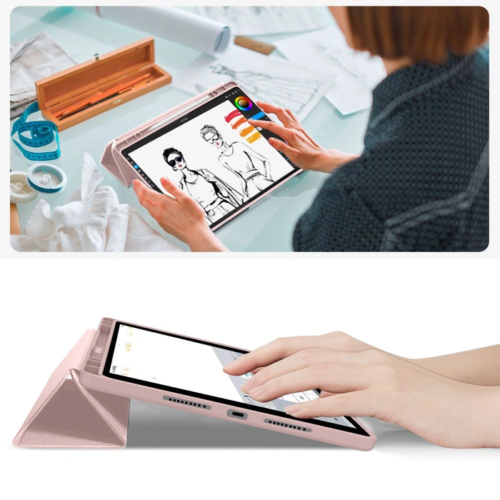 Tech-Protect SmartCase Pen Lenovo Idea Tab Plus 12.1 TB-361 Pink