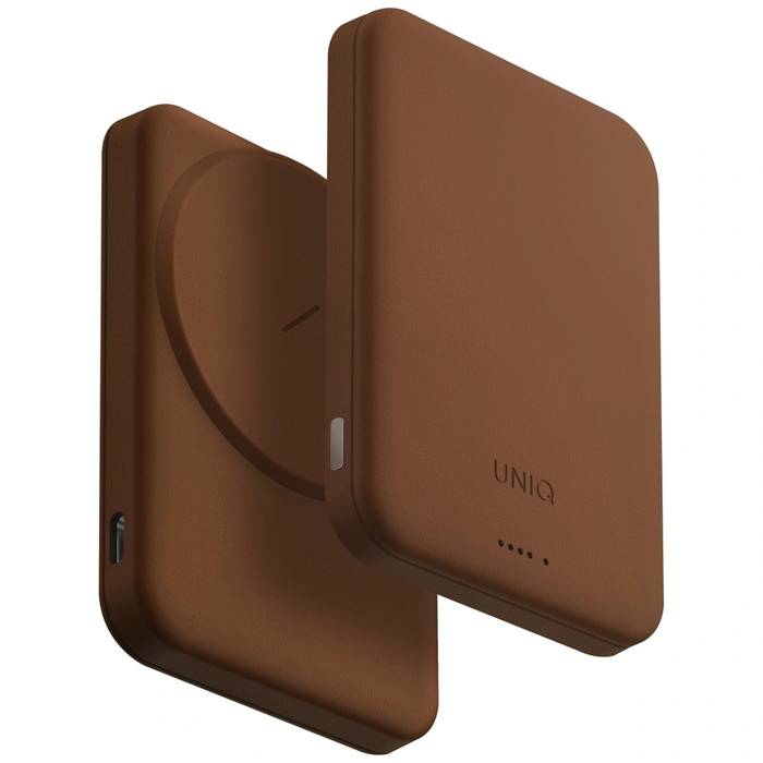 UNIQ Lyden Lexa Magnetic Powerbank 5000mAh PD USB-C MagSafe caramel