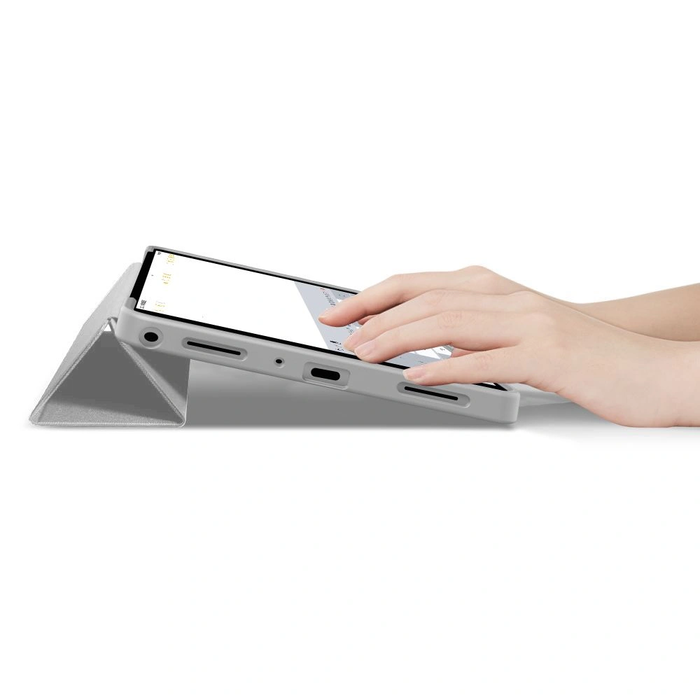 Etui Tech-Protect SmartCase for Samsung Galaxy Tab A9+ / A11+ Plus 11.0 X210 / X215 / X216 / X230 / X235 / X236 Grey
