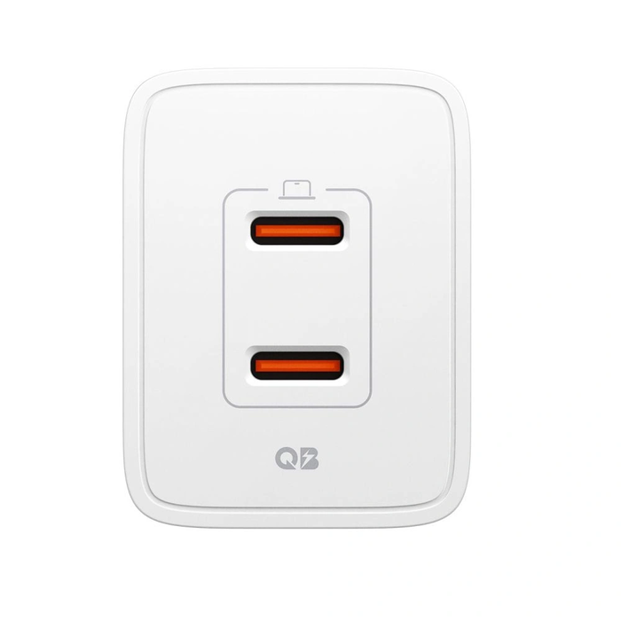 Spigen Essential EE472EU 2xUSB-C Network Charger 47W White