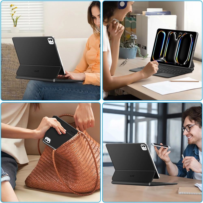 Tech-Protect SmartCase Magnetic + Keyboard Apple iPad Pro 11” 2024/2025 Black