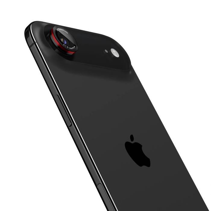 Spigen Optik Pro L-Series Glas.tr ez Fit Camera Protector Apple iPhone Air Black/red [2 PACK]