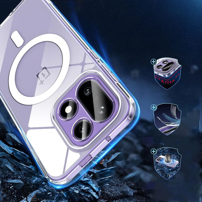 Tech-Protect Flexair Hybrid MagSafe OnePlus 15 Clear