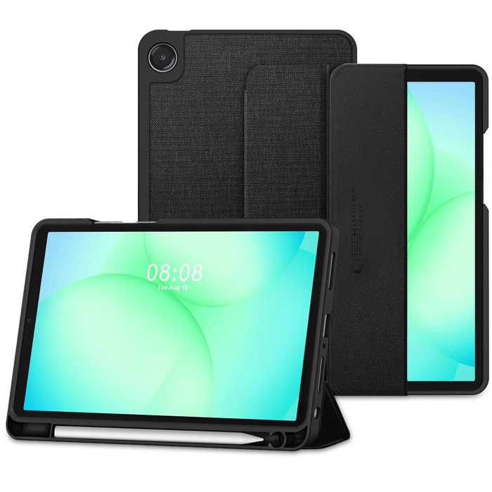 Tech-Protect SmartCase Pen Canvas Samsung Galaxy Tab A9+ / A11+ Plus 11.0 X210 / X215 / X216 / X230 / X235 / X236 Obsidian Black
