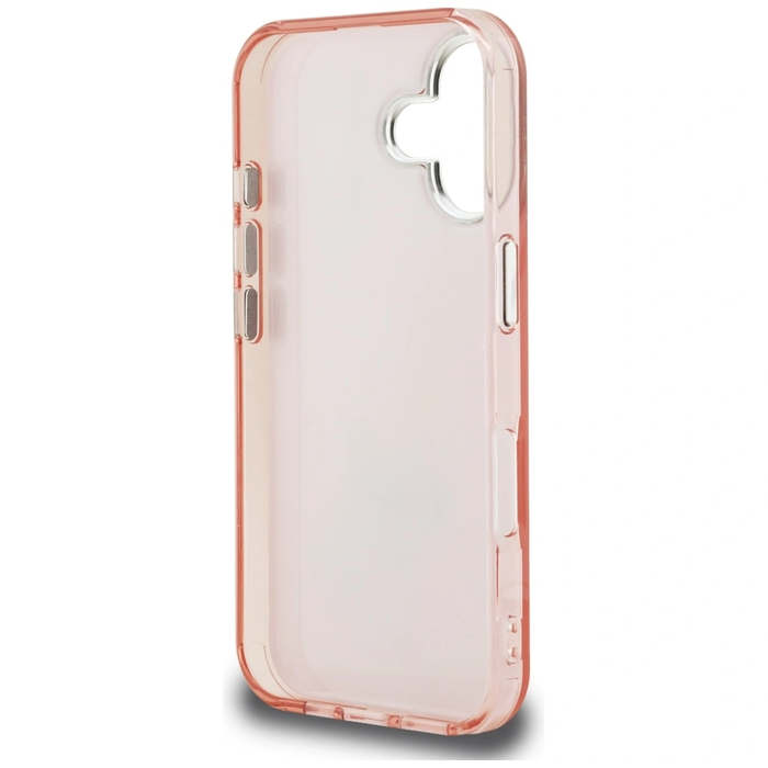 Karl Lagerfeld IML Aquarelle Choupette & Logo Apple iPhone 16 pink
