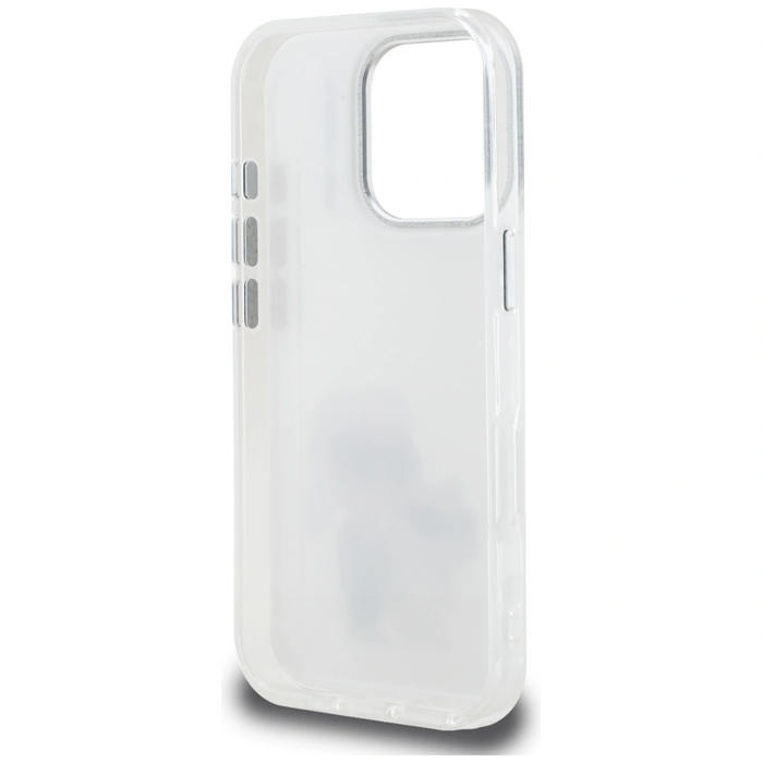 Karl Lagerfeld IML Aquarelle Karl & Choupette & Logo Apple iPhone 16 Pro Max white