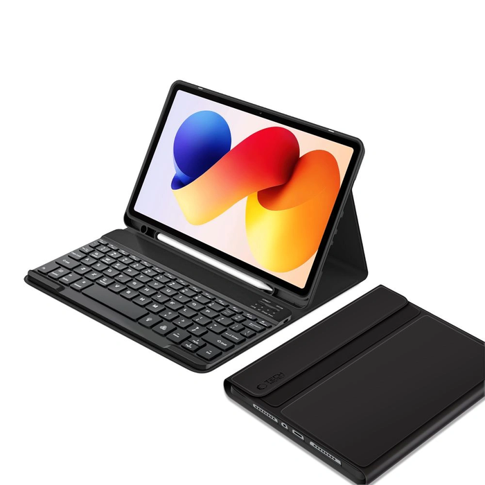 Tech-Protect SmartCase Pen + Keyboard Xiaomi Poco Pad M1 / Redmi Pad 2 Pro 12.1 Black