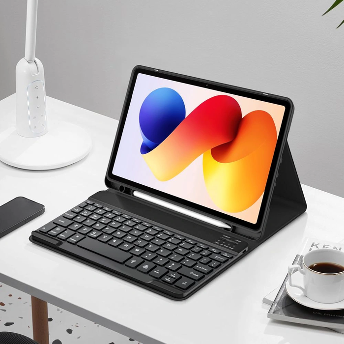 Tech-Protect SmartCase Pen + Keyboard Xiaomi Poco Pad M1 / Redmi Pad 2 Pro 12.1 Black