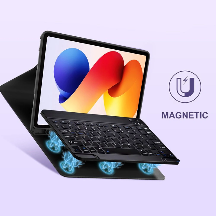 Tech-Protect SmartCase Pen + Keyboard Xiaomi Poco Pad M1 / Redmi Pad 2 Pro 12.1 Black