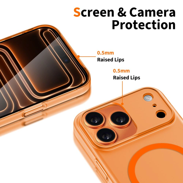 Tech-Protect Magslim MagSafe Apple iPhone 17 Pro Max Matte/cosmic Orange