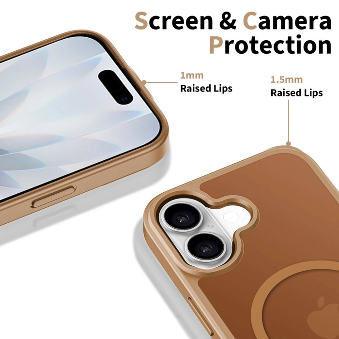Tech-Protect BasicMag MagSafe Apple iPhone 17 Brown