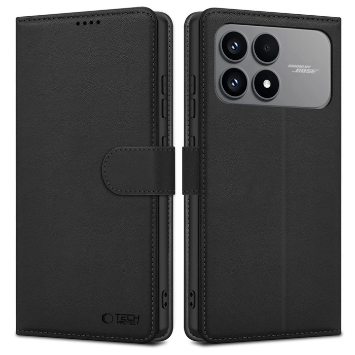 Tech-Protect Wallet Xiaomi Poco F8 Pro Black