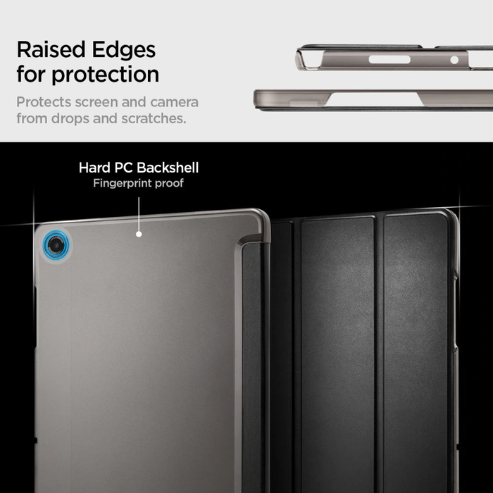 Spigen Smart Fold Samsung Galaxy Tab A9+ Plus / A11+ Plus 11.0 X210 / X215 / X216 / X230 / X235 / X236 Black