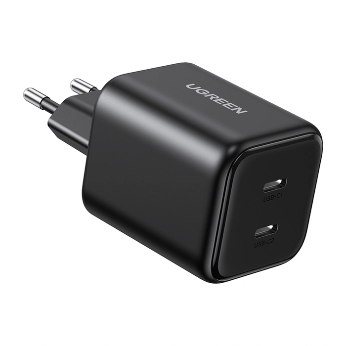 UGREEN Dual Charger 2xUSB-C GaN 45W X526 (black)
