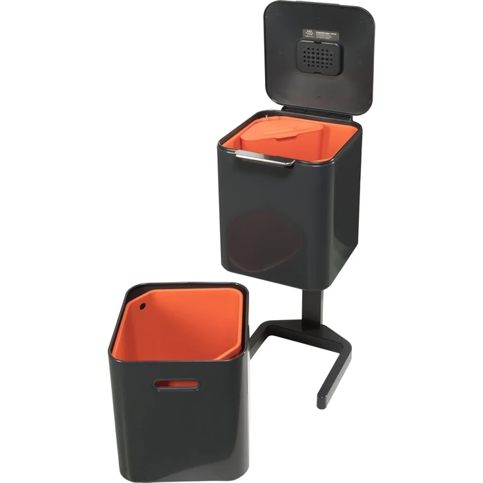 Joseph Joseph Totem Max 40L Recycling Bin Grey