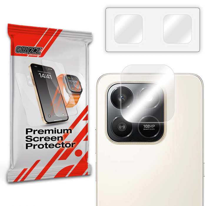 GrizzGlass HybridGlass Camera Honor X7d 4G