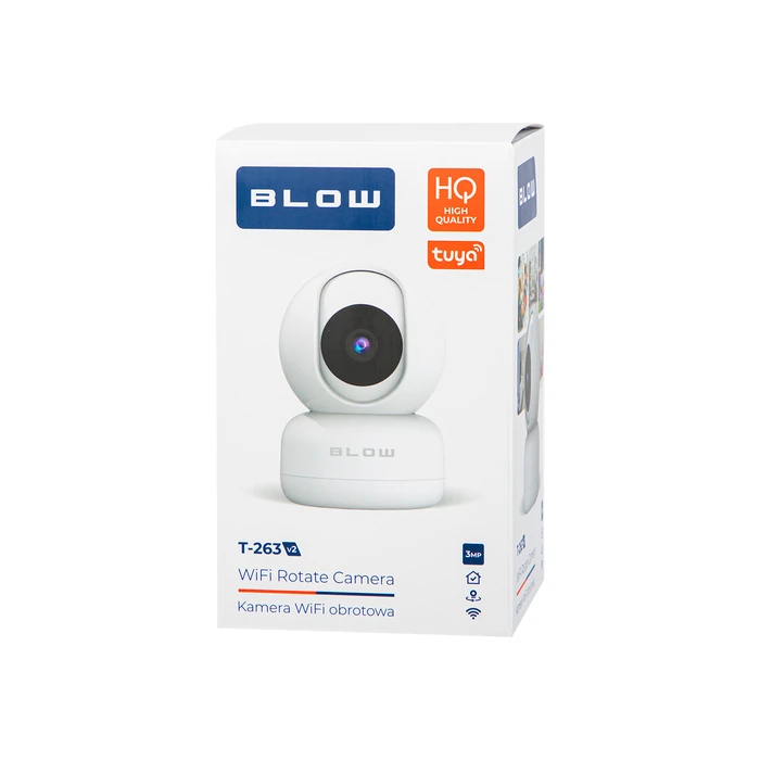 WiFi IP Camera 3MP T-263 V2 Tuya PTZ BLOW