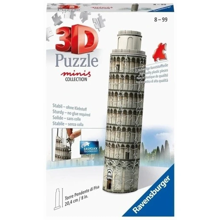 Παζλ 3d Mini Buildings. Leaning Tower Of Pisa