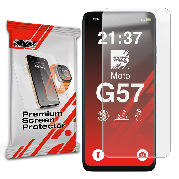 GrizzGlass PaperScreen Motorola Moto G57