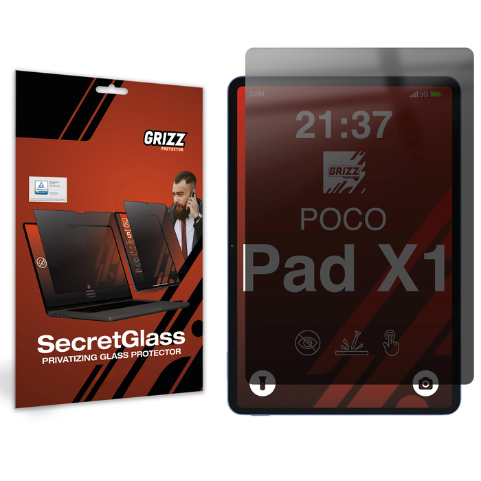 GrizzGlass SecretGlass Xiaomi POCO Pad X1