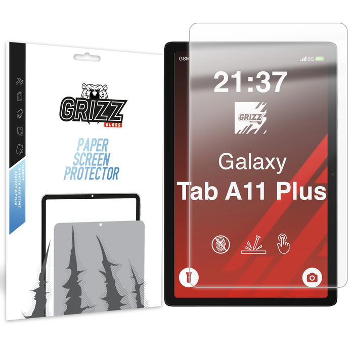 GrizzGlass PaperScreen Samsung Galaxy Tab A11 Plus