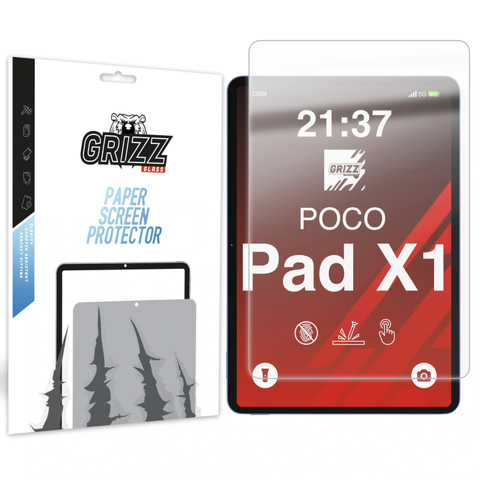 GrizzGlass PaperScreen Xiaomi POCO Pad X1