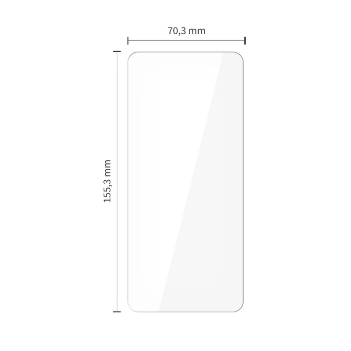 Tech-Protect Hydroflex Fit+ Motorola Edge 60 / 60 Pro / 60 Fusion Clear [2 PACK]