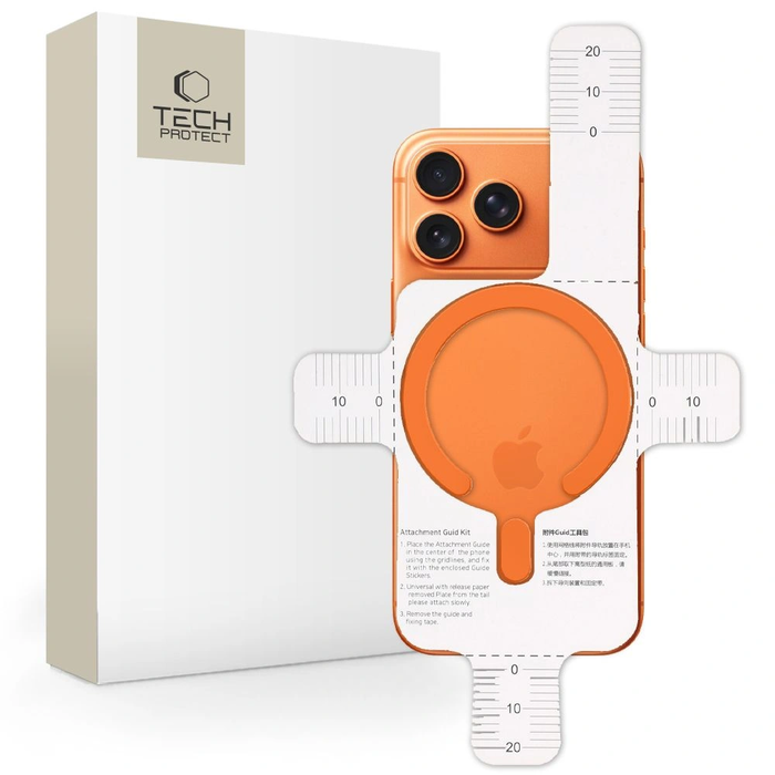 Tech-Protect MMP-200 Magnetic MagSafe Ring Cosmic Orange