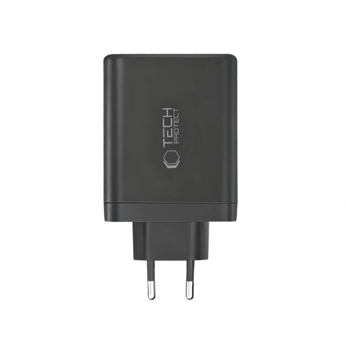 Tech-Protect NC120W-GAN 4-port Network Charger PD 120W / QC3.0 Black