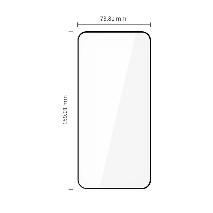 Tech-Protect Glass Fit+ Xiaomi Redmi Note 15 Pro 5G Black [2 PACK]