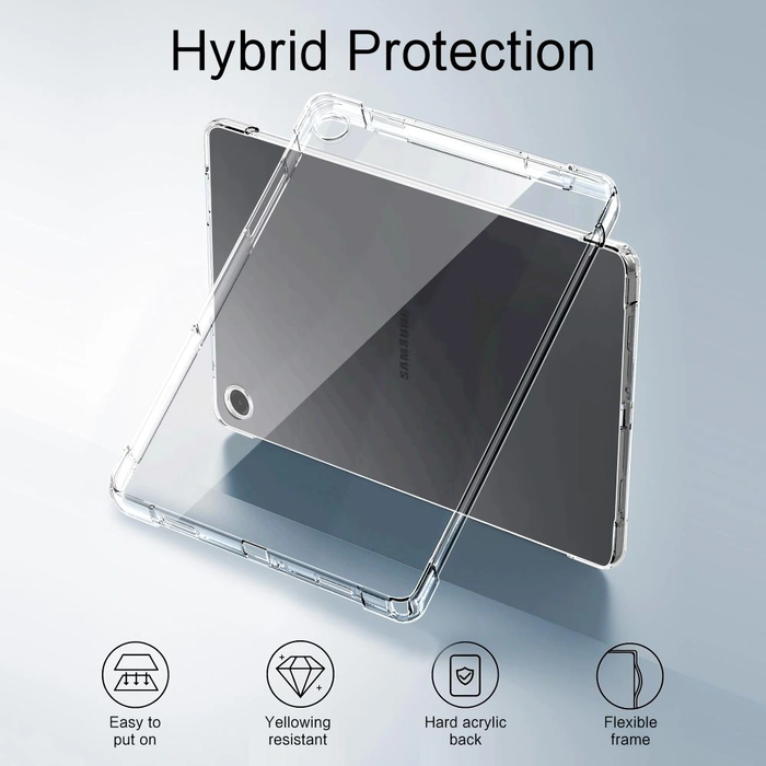 Tech-Protect Flexair Samsung Galaxy Tab A9+ / A11+ Plus 11.0 X210 / X215 / X216 / X230 / X235 / X236 Clear