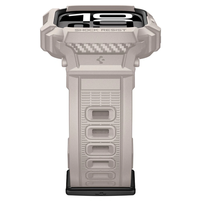 Spigen Rugged Armor Pro V2 Apple Watch 10 / 11 46mm Dune Beige
