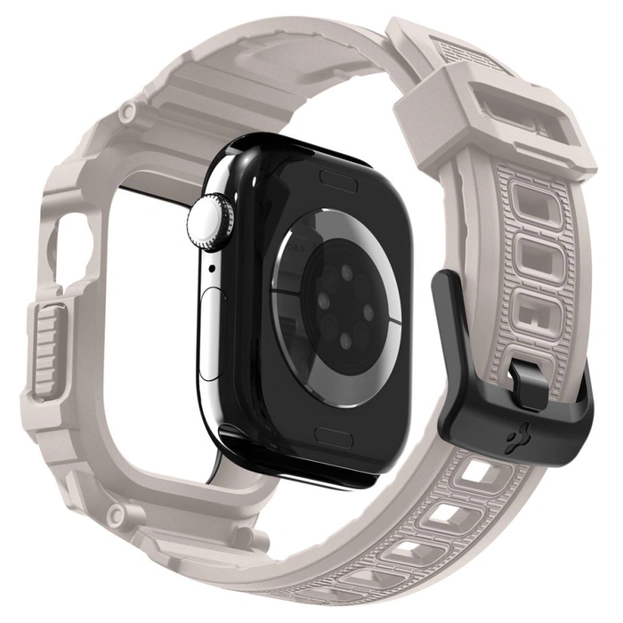 Spigen Rugged Armor Pro V2 Apple Watch 10 / 11 46mm Dune Beige