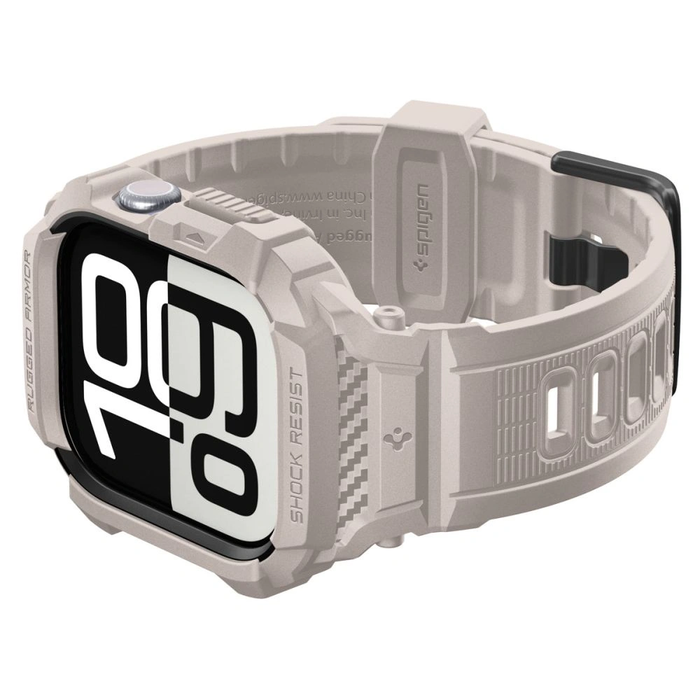 Spigen Rugged Armor Pro V2 Apple Watch 10 / 11 46mm Dune Beige