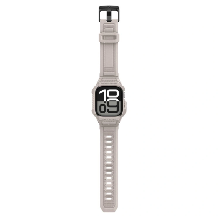 Spigen Rugged Armor Pro V2 Apple Watch 10 / 11 46mm Dune Beige