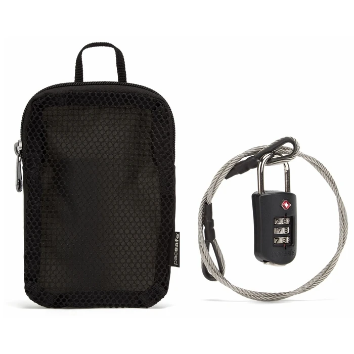 Pacsafe Prosafe 1000 Συνδυαστικό Λουκέτο με Ατσάλινο Καλώδιο