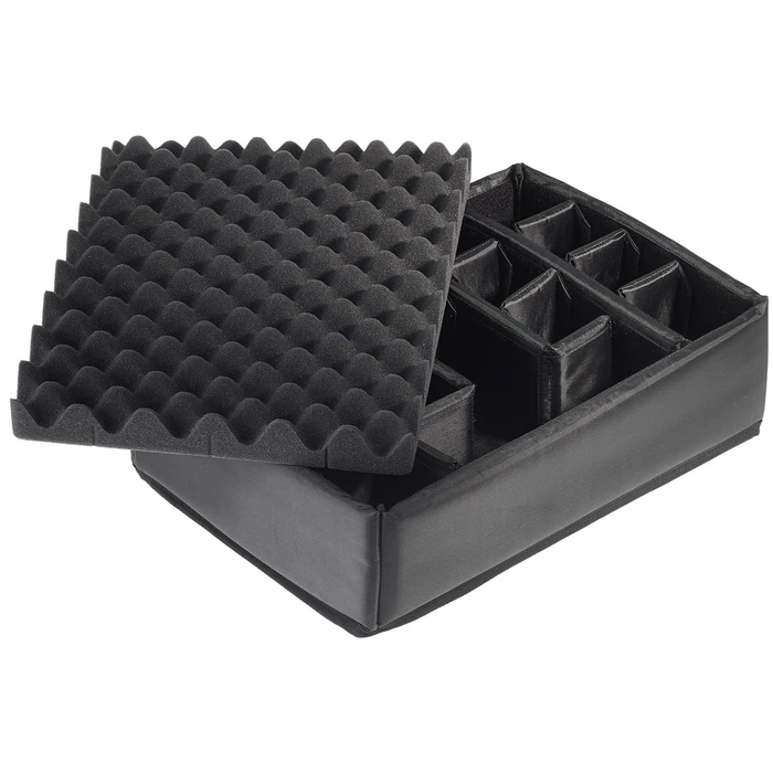 B&W Outdoor Case Type 5000 Black with Padded Partition Insert