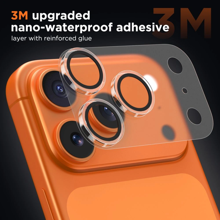 Tech-Protect Camfull Fit+ Apple iPhone 17 Pro Matte Clear