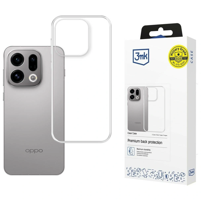 3MK Clear Case Oppo Find X9