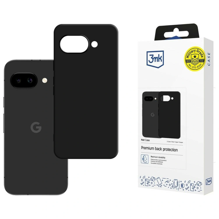3MK Matt Case Google Pixel 10A black